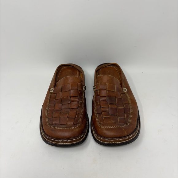 Vintage Frye Corsica Woven Mules Size 8 Women’s - Picture 2 of 9